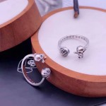 Croix Classic Retro Skull Head Ring